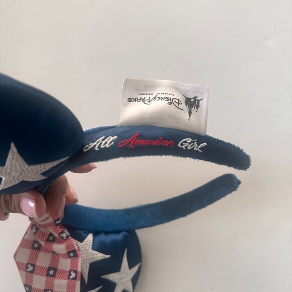 Disney Parks All American Girl Minnie Mouse Ears Headband - Picture 9 of 9